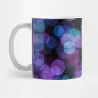 Purple and Blue Bubbles Mug